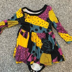 Little Sleepies 0-3 m Nightmare before Christmas dress